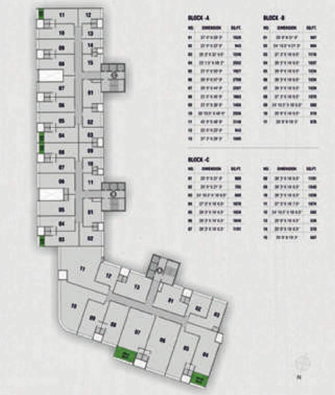 aurum Dev Aurum Cluster Plan for 3rd Floor