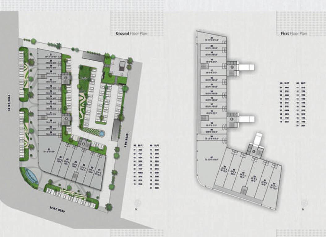  aurum Dev Aurum Cluster Plan for ground Floor