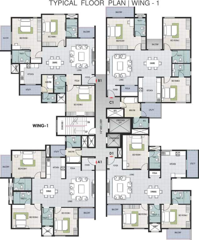  m n orchid Images for Cluster Plan of Navami M N Orchid