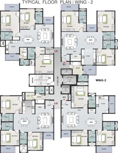  m-n-orchid Images for Cluster Plan of Navami M N Orchid