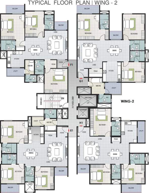 m n orchid Images for Cluster Plan of Navami M N Orchid