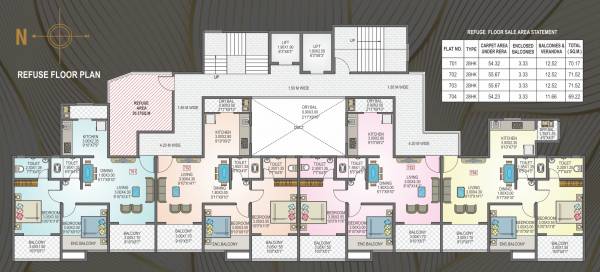  rajveer-imperia A Building Cluster Plan