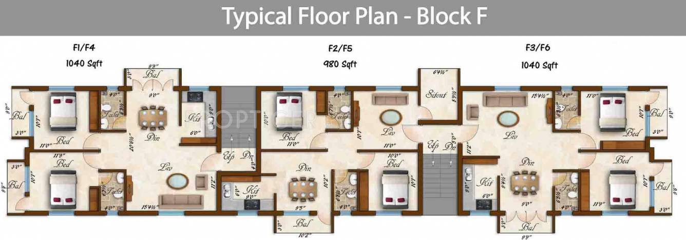 Images for Cluster Plan of Rams Sarovar