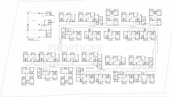  grande Single Tower Cluster Plan
