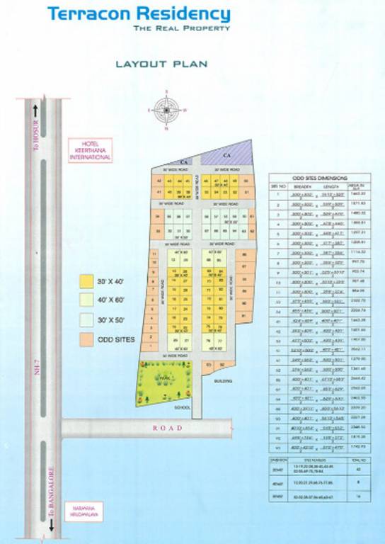  residency Layout Plan