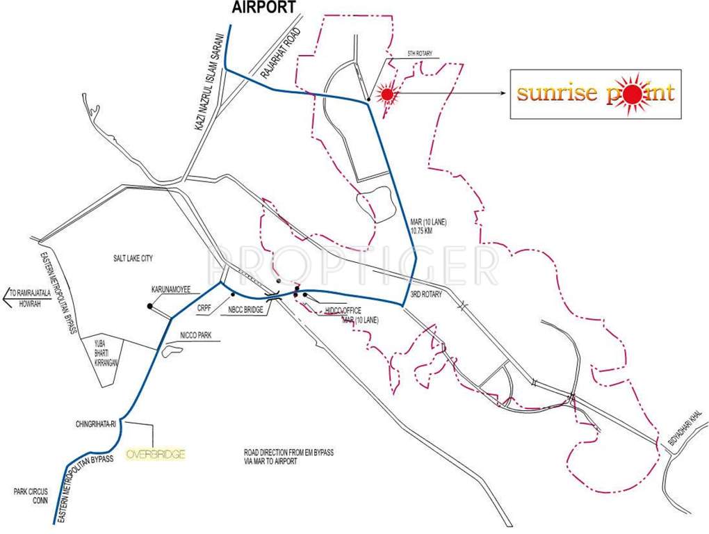  sunrise point Images for Location Plan of Sureka Group Sunrise Point
