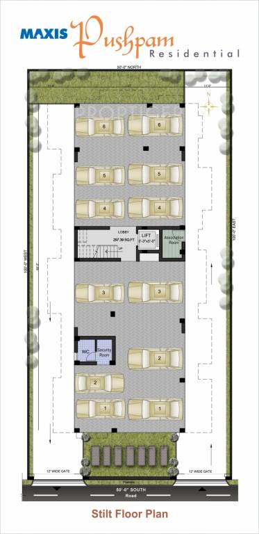 Images for Cluster Plan of Maxis Pushpam