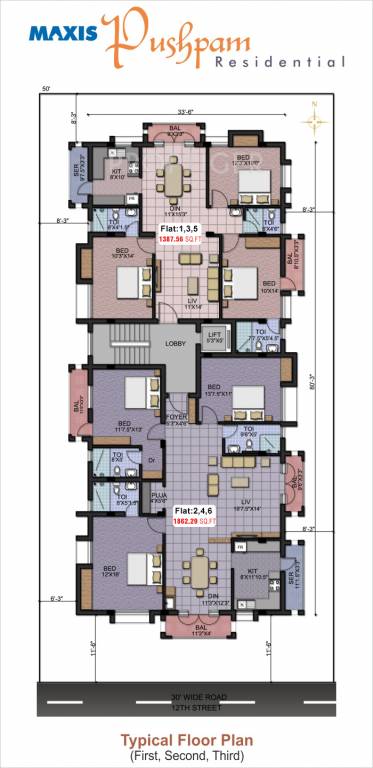 Images for Cluster Plan of Maxis Pushpam