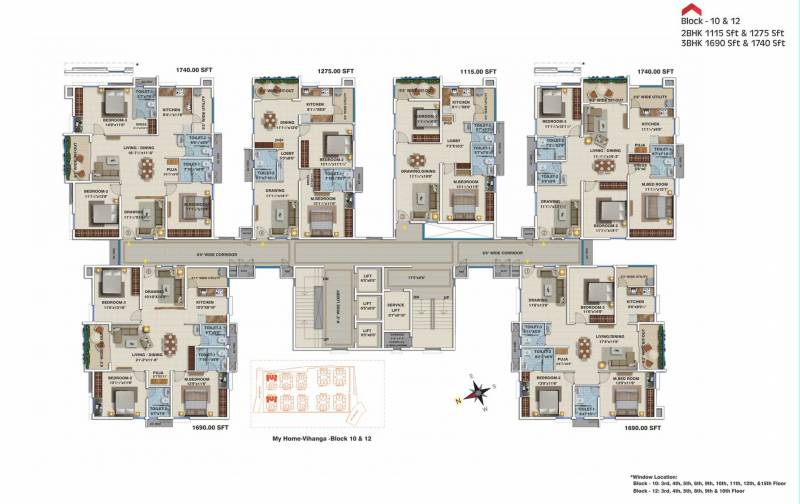 Images for Cluster Plan of My Home Vihanga