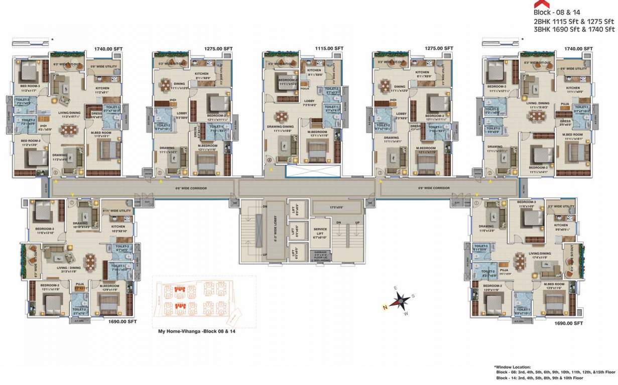 Images for Cluster Plan of My Home Vihanga
