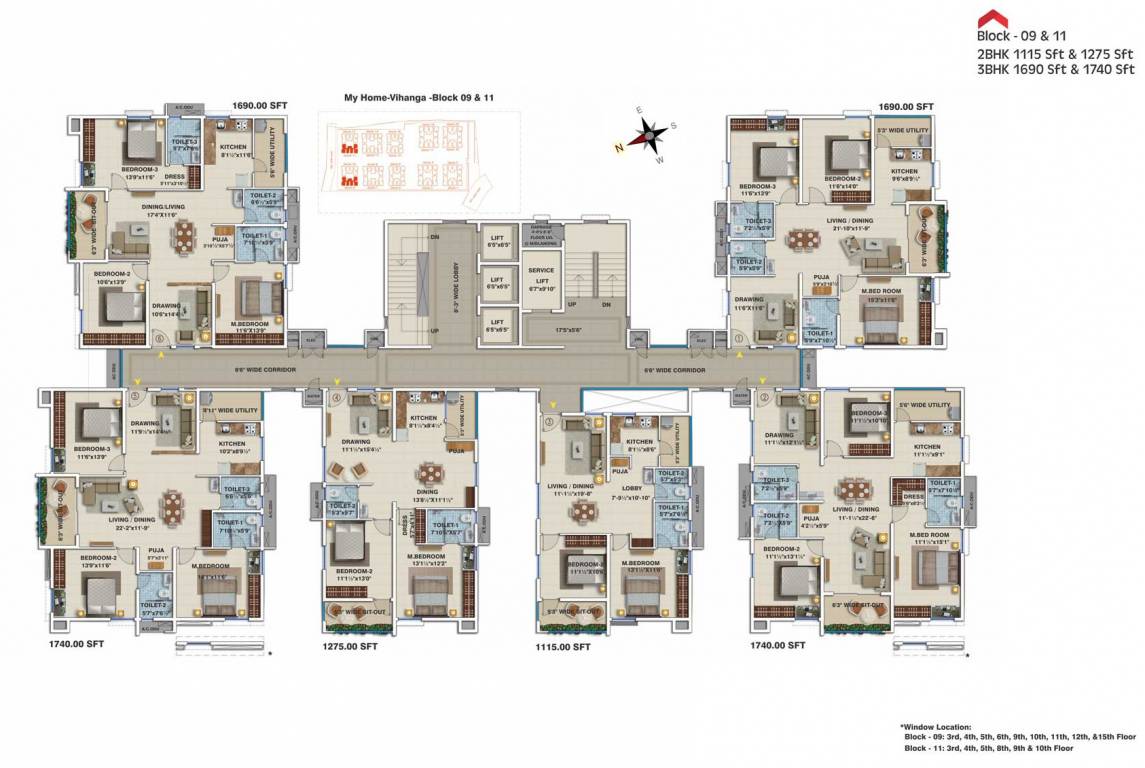 Images for Cluster Plan of My Home Vihanga