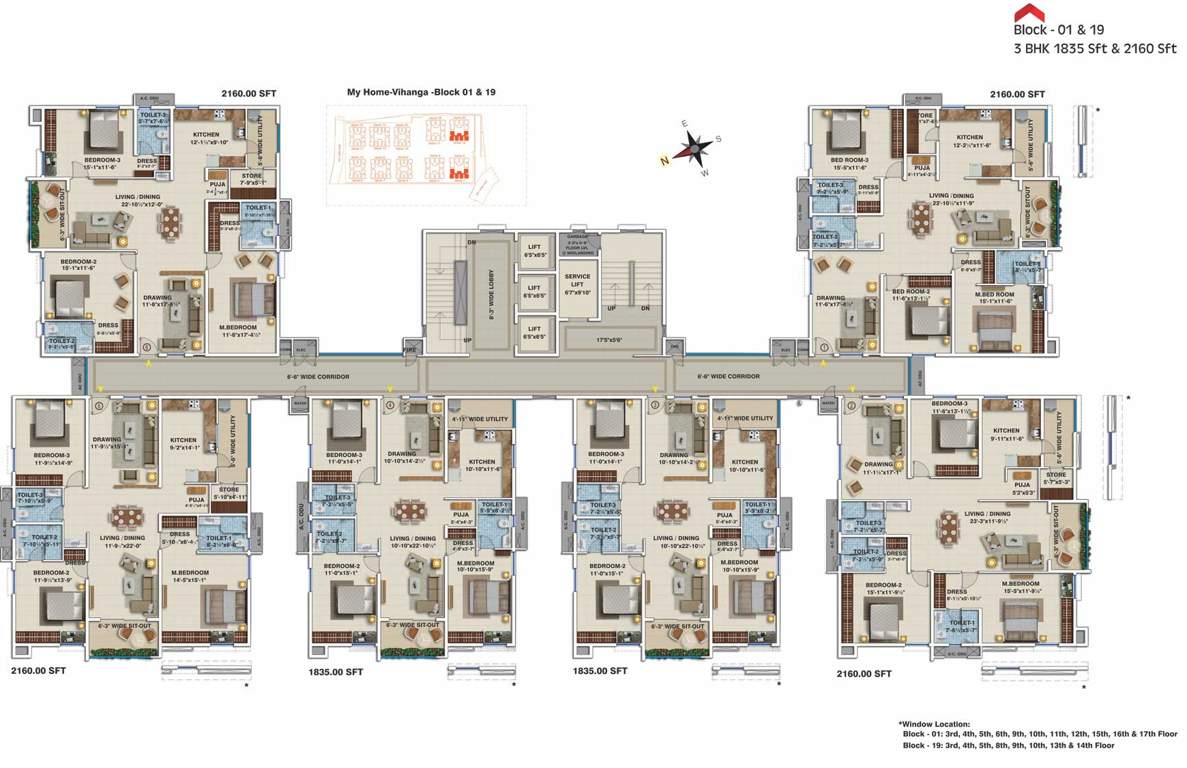  vihanga Images for Cluster Plan of My Home Vihanga