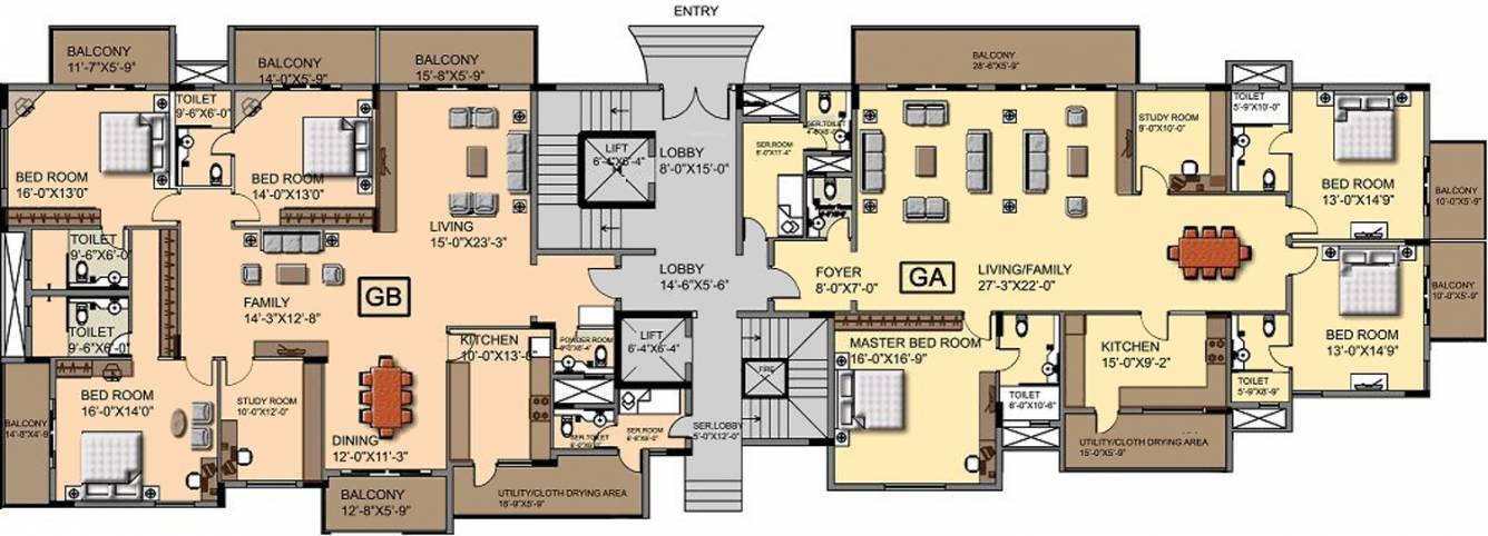 Images for Cluster Plan of Ashed Regency Aura