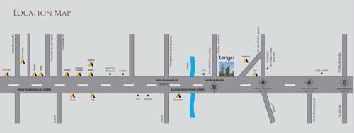  tango Images for Location Plan of Akshaya Tango