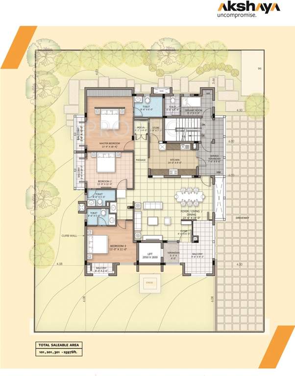Images for Cluster Plan of Akshaya Oceano