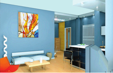  waters-edge Living Area