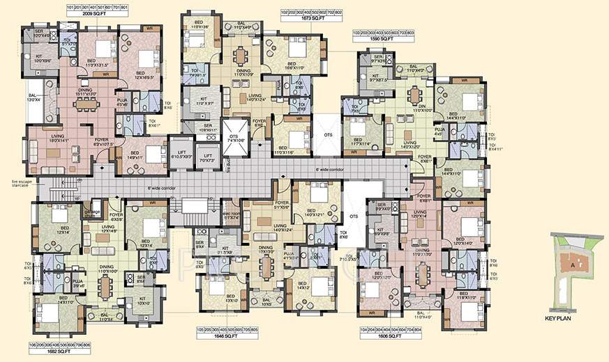  trichy rich Images for Cluster Plan of Akshaya Trichy Rich