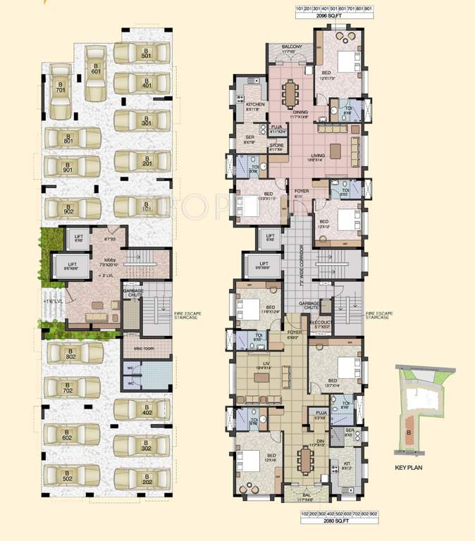  trichy rich Images for Cluster Plan of Akshaya Trichy Rich