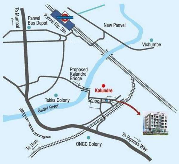 Images for Location Plan of Qualcon Patel Residency