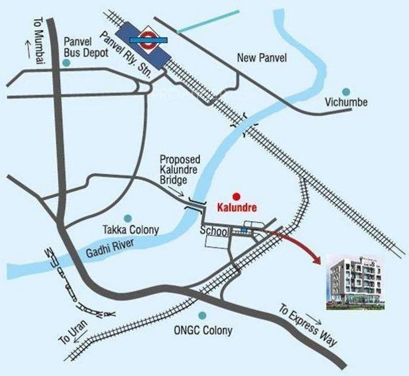 Images for Location Plan of Qualcon Patel Residency