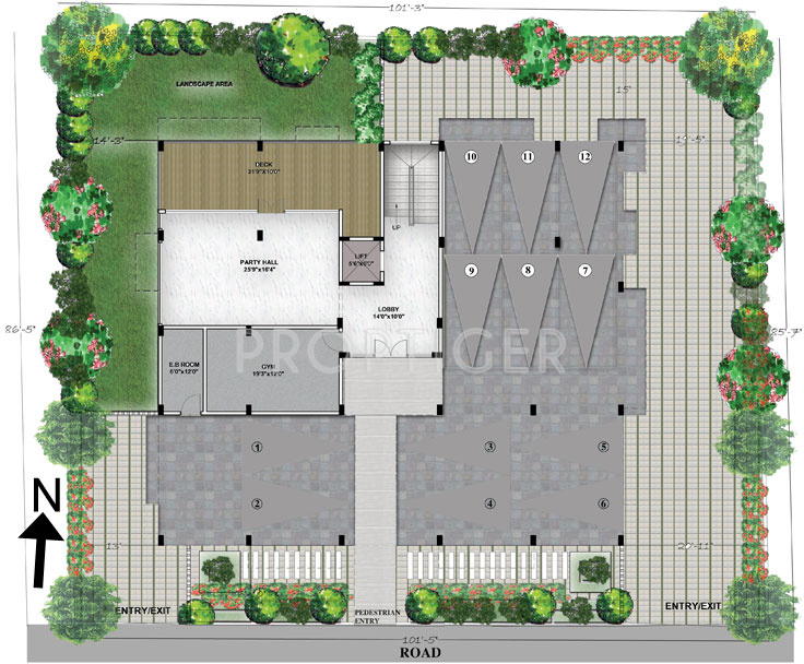 sumanth sreshta avanthika Sreshta Avanthika Cluster Plan for ground Floor