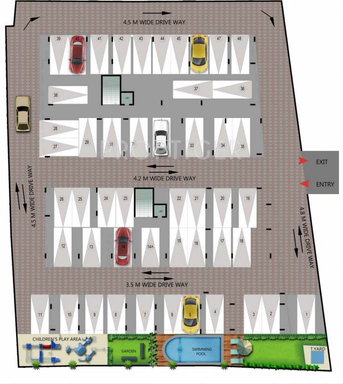Images for Cluster Plan of Unique Infrastructure Eastern Breeze