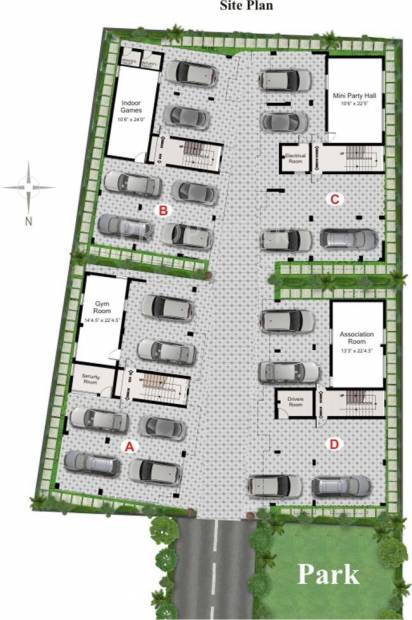 Images for Site Plan of Maxis Pavithram
