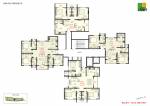  raj-grandeur Block D Typical Cluster Plan