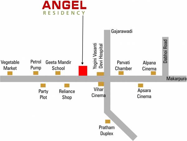 Images for Location Plan of Pratham Angel Residency
