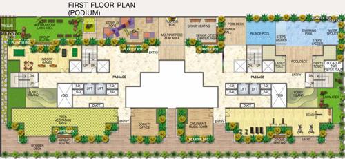  sai-riverdale Images for Cluster Plan of Paradise Sai Riverdale