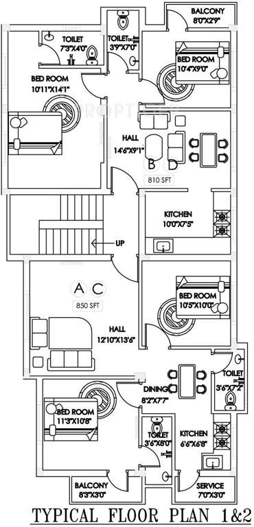 Images for Cluster Plan of Le Royale Chandan