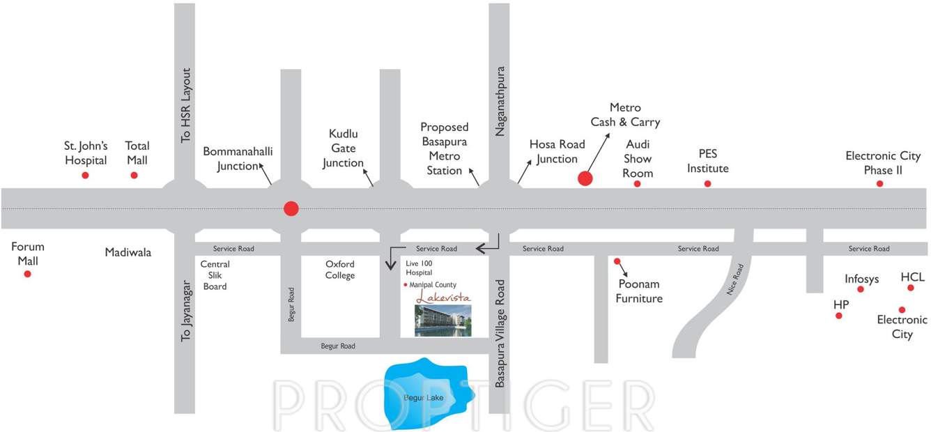  lakevista Images for Location Plan of TG Lakevista