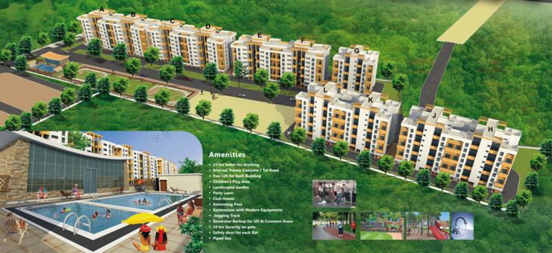  vishwa Images for Site Plan of Vishal Vishwa
