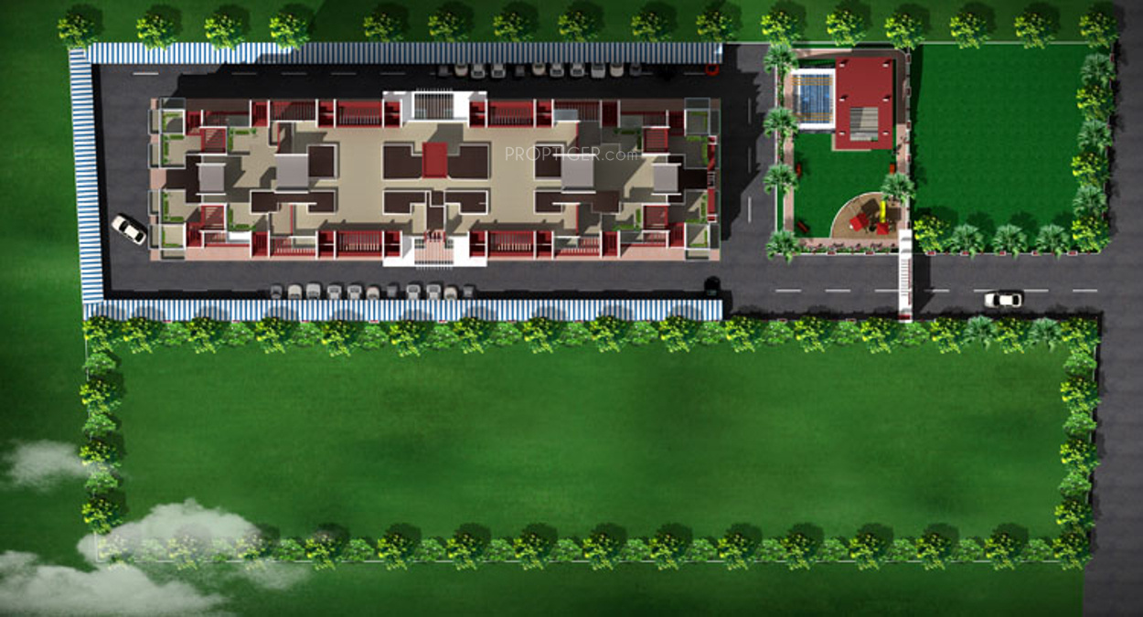  unique residency Layout Plan