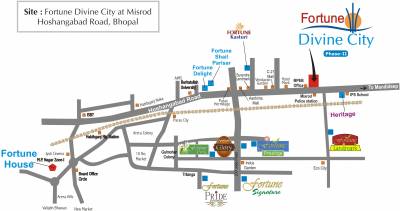  divine-city Location Plan