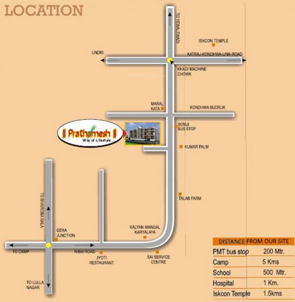 Images for Location Plan of Fortune Prathamesh