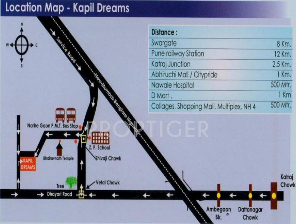  dreams Images for Location Plan of Kapil Dreams
