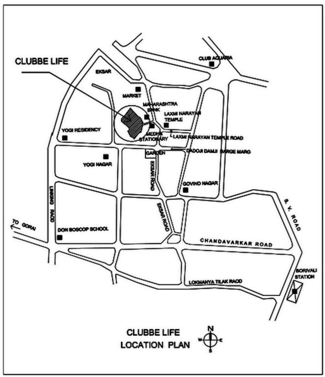  clubbe life Location Plan