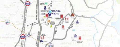  mogra-vikas Images for Location Plan of Spark Mogra Vikas