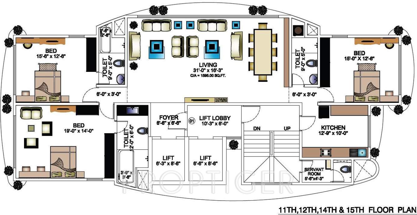 Images for Cluster Plan of Lakhani Signature