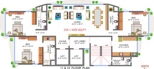 Images for Cluster Plan of Lakhani Signature Images for Cluster Plan of Lakhani Signature