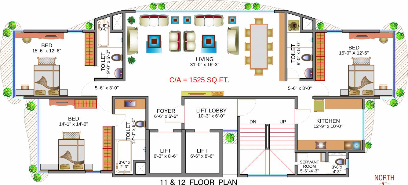 Images for Cluster Plan of Lakhani Signature