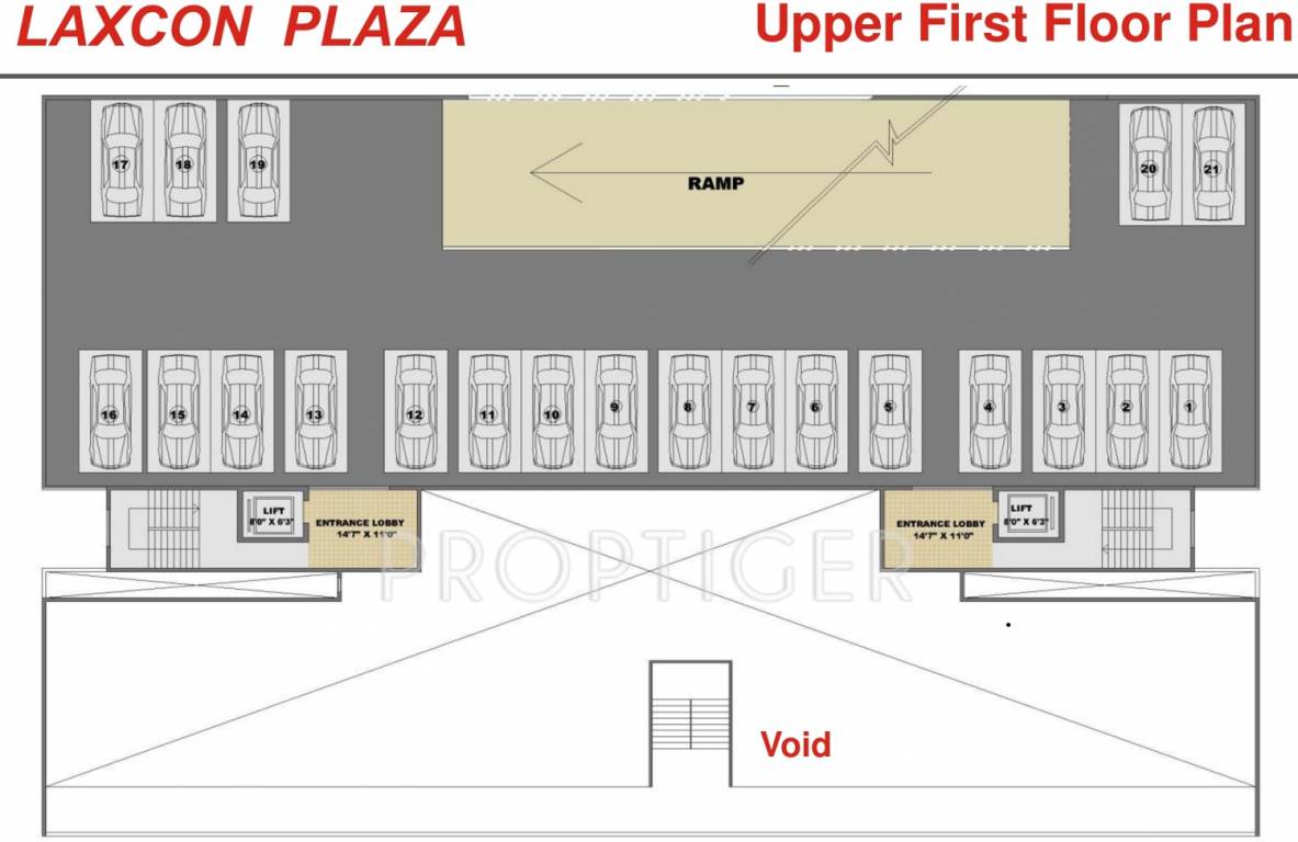 Images for Cluster Plan of Laxmanbhai Laxcon Plaza