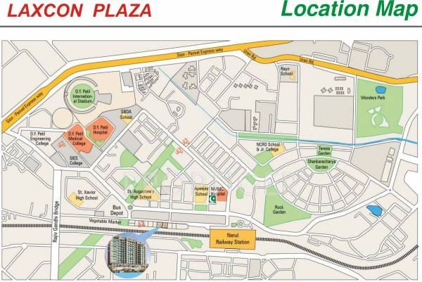 Images for Location Plan of Laxmanbhai Laxcon Plaza