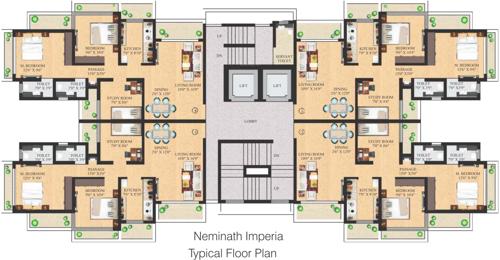  imperia Images for Cluster Plan of Neminath Imperia
