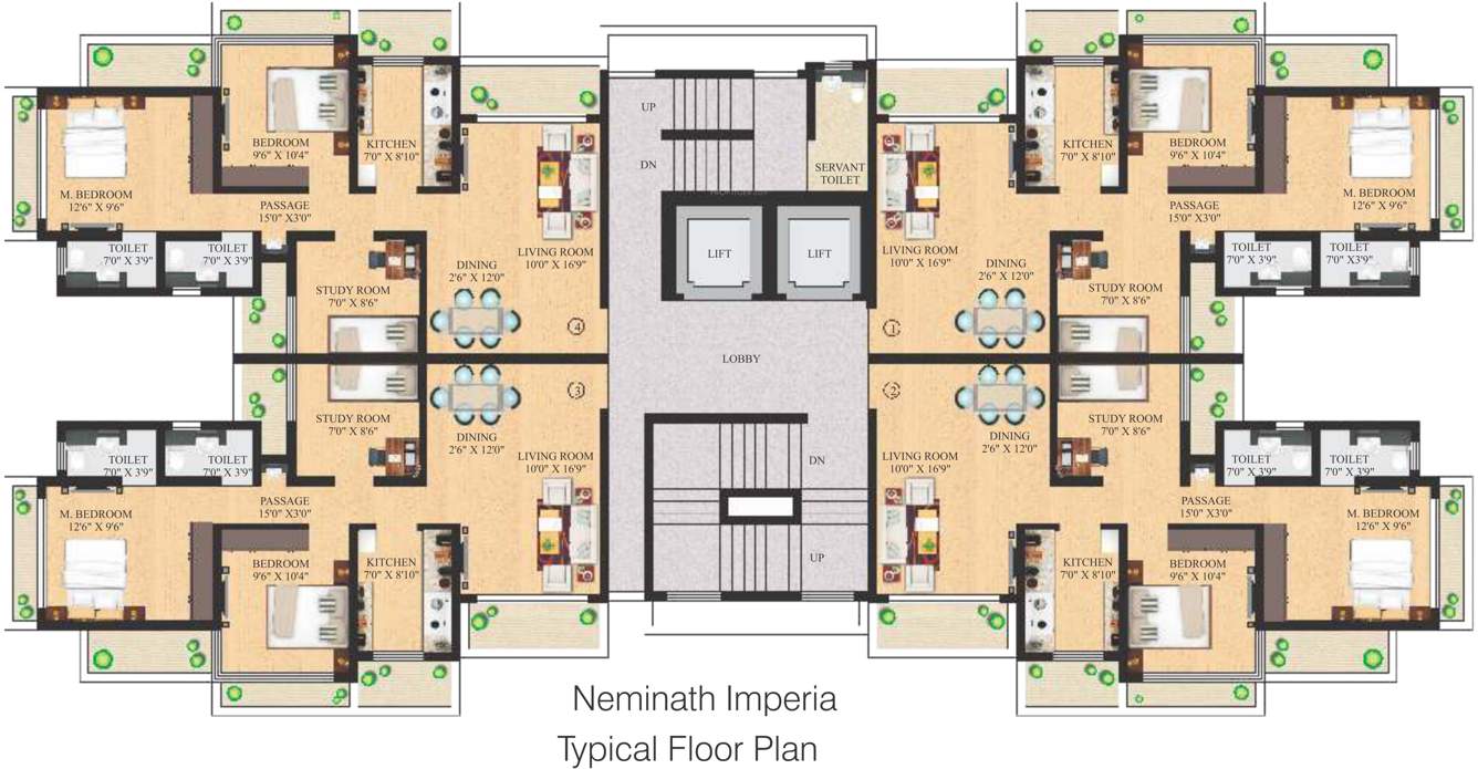  imperia Images for Cluster Plan of Neminath Imperia