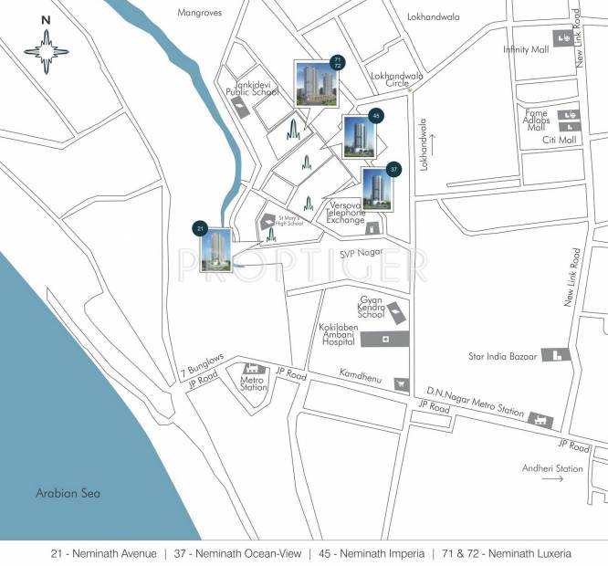 Images for Location Plan of Opal Fatemid Avenue