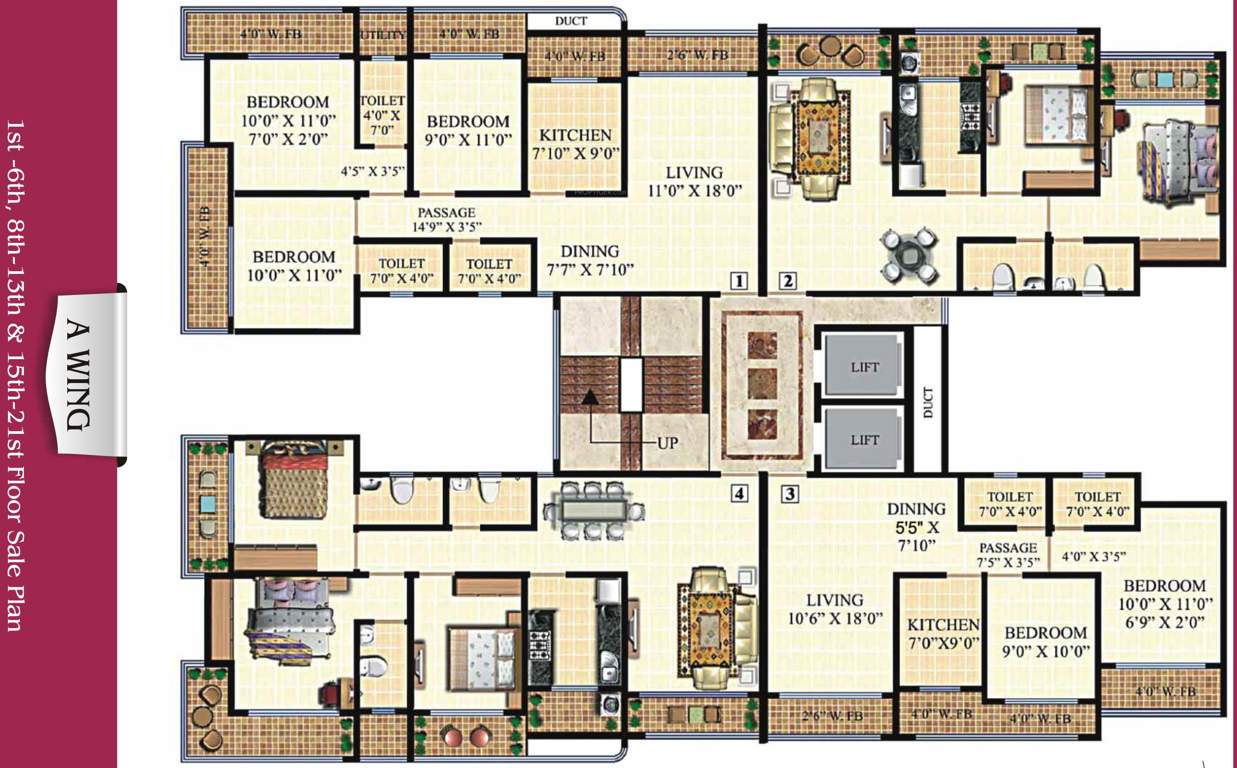 Images for Cluster Plan of Neminath Heights