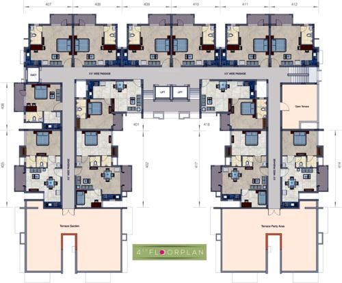  euphoria Images for Cluster Plan of Doshi Euphoria