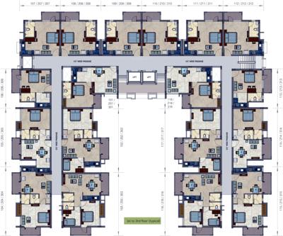 Images for Cluster Plan of Doshi Euphoria euphoria Images for Cluster Plan of Doshi Euphoria